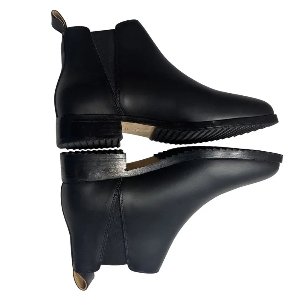 Nisolo‎ Eva Everyday Chelsea Boot Women’s Size 6.5 Black Slip-On Ankle Boot NIB